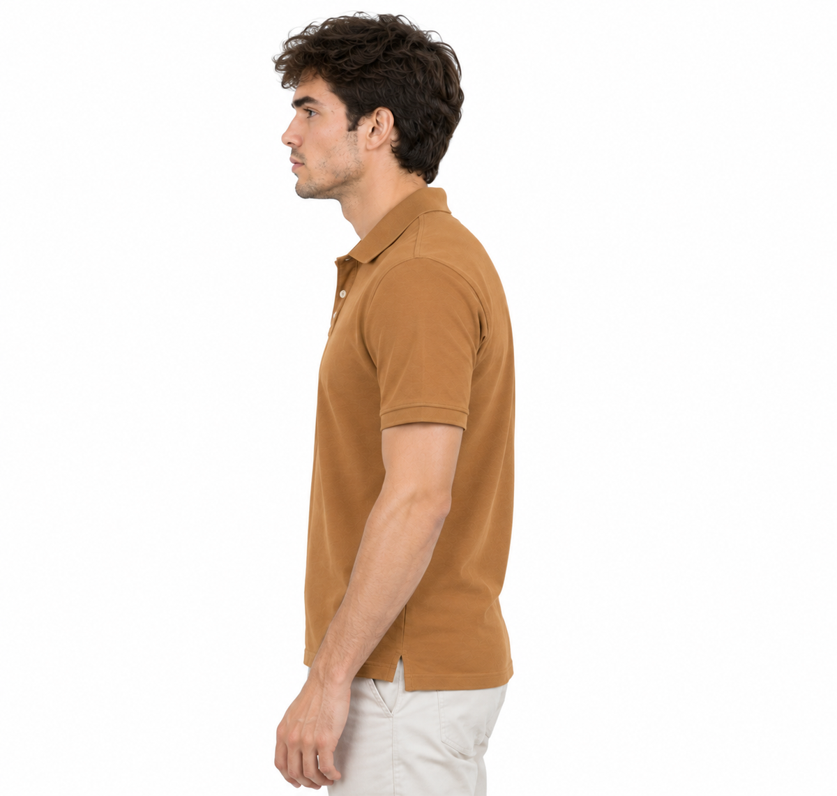 Men's Plus Size Classic Fit Short Sleeve Polo Shirt